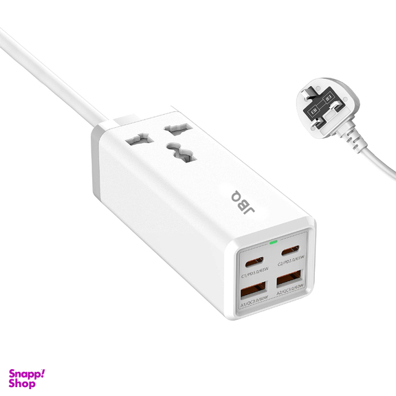 چندراهی برق USB دار جی بی کیو مدل SC-1418