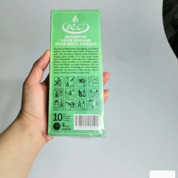 شمع وارمر رویا کندل کد 9869 بسته 10 عددی