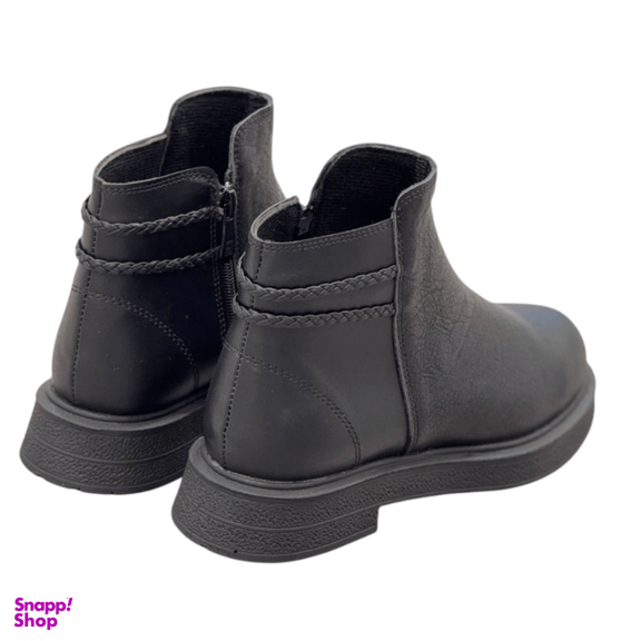 نیم بوت زنانه مدل گیس بافت کد 8989