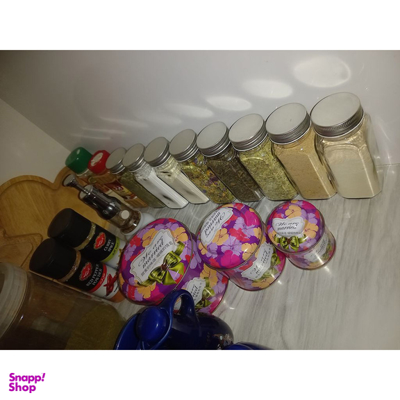 جا ادویه مدل مکارتی چارگوش کد 1 مجموعه 12 عددی