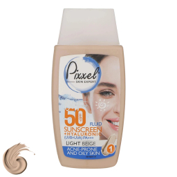 ضدآفتاب پیکسل با SPF50 مناسب پوست‌‌ های جوش دار و چرب