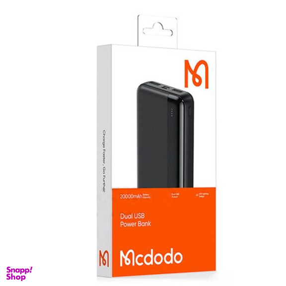 پاوربانک مک دودو مدل MC-1370 ظرفیت 20000 میلی آمپر ساعت