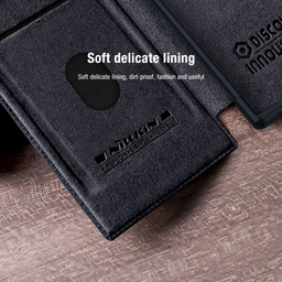 کیف کلاسوری نیلکین مدل Qin Pro Leather Case مناسب برای گوشی موبایل سامسونگ Galaxy S23 Ultra