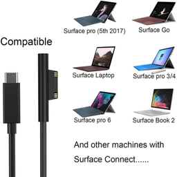 کابل شارژ لپ تاپ سرفیس مدل SU55 طول 1.5 متر