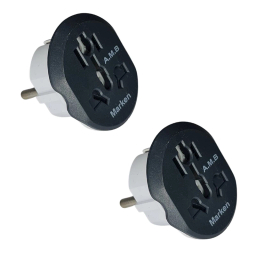 مبدل برق دیواری سه شاخه به دو شاخه مارکن مدل A.M.B