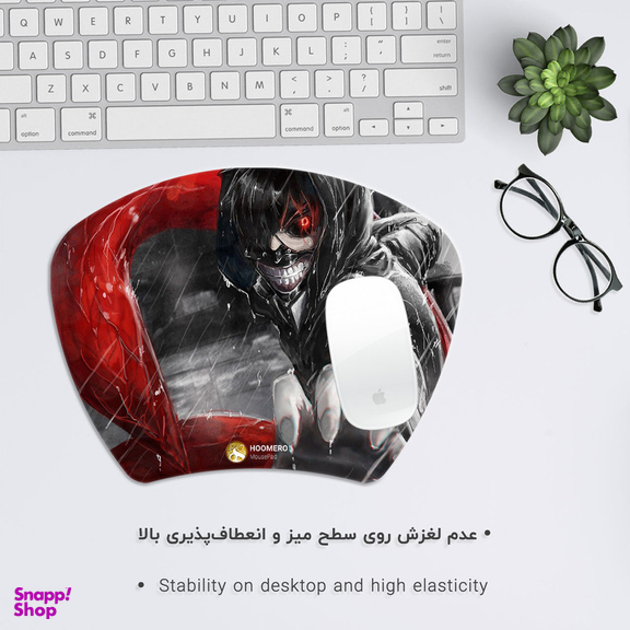 ماوس پد هومرو مدل MC1226 طرح انیمه توکیو غول