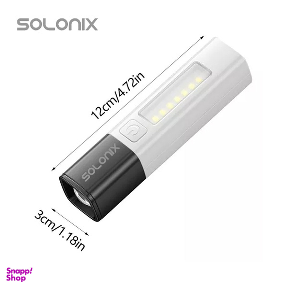 چراغ قوه زوم دار سولونیکس مدل ZJ-129
