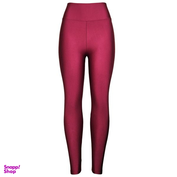 لگینگ زنانه رویین تن مدل براق رنگ زرشکی