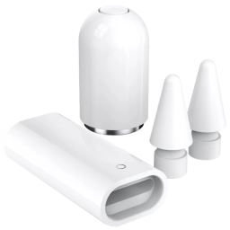 سری یدک و محافظ قلم لمسی آهااستایل مدل PT146 به همراه مبدل شارژر مجموعه 3 عددی