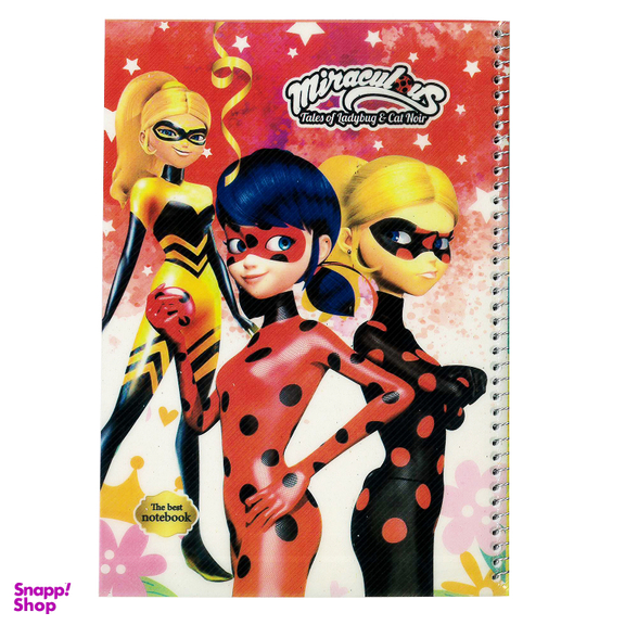 دفتر مشق 50 برگ سیمی مدل دخترانه کد MJ1 بسته 4 عددی