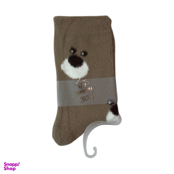 جوراب زنانه کوکو اند هانا طرح خرس کد Co-3