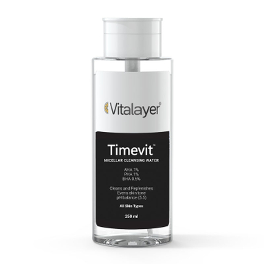 میسلار واتر ویتالیر مدل Time Vit حجم 250 میلی لیتر