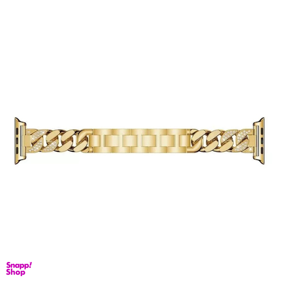 بند واچ کارتیر مدل نگین دار مناسب اپل واچ سایز 30/40/41 میلی متر