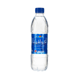 آب آشامیدنی آکوافینا حجم 500 میلی لیتر