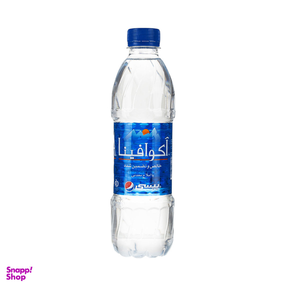 آب آشامیدنی آکوافینا حجم 500 میلی لیتر