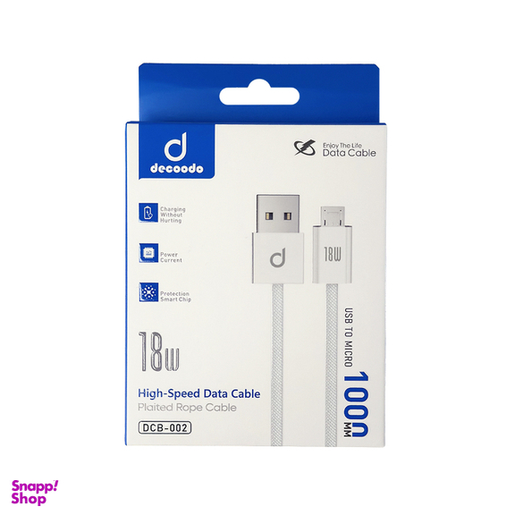 کابل شارژ USB به MicroUSB دکودو کد DCB-002 طول یک متر