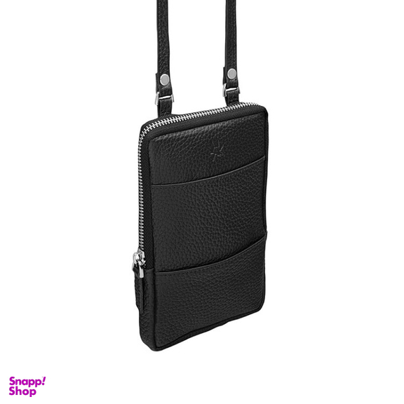 کیف گردنی نوین چرم مدل PB3577 C1005