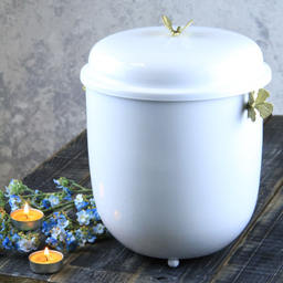 سطل خمره ای درب دار سالینو مدل پروانه کد W-422