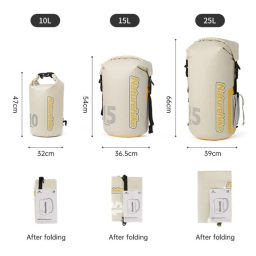 کوله ضد آب 15 ليتر نیچرهایک مدل Backpack waterproof bag کد CNK2300BS017