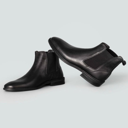 نیم بوت مردانه شمس مدل M8 رنگ مشکی