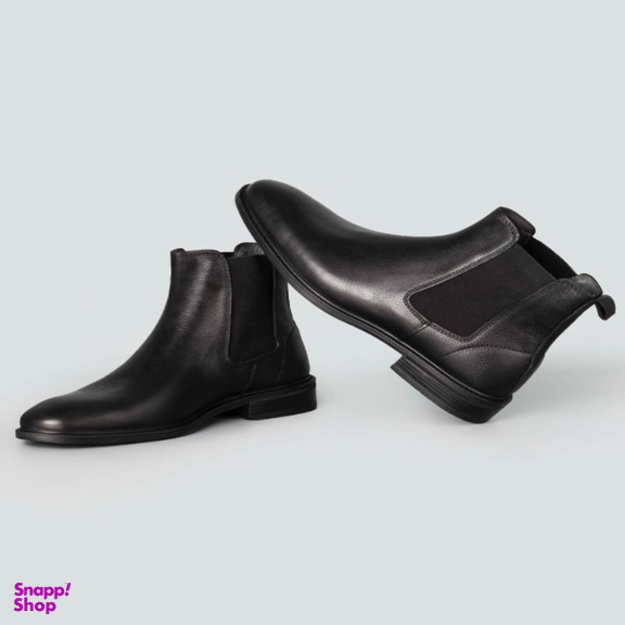 نیم بوت مردانه شمس مدل M8 رنگ مشکی