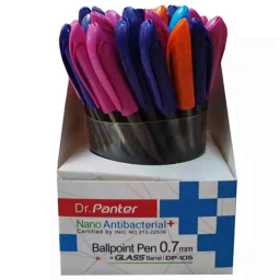 خودکار پنتر مدل فوق روان نانو آنتی باکتریال کد DP-105-1 بسته 5 عددی