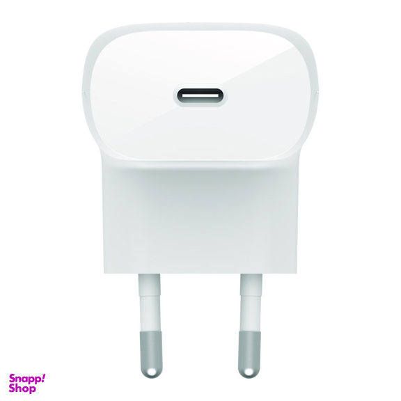 شارژر دیواری بلکین مدل WCA005vf1MWH-B5 USB-C PD PPS به همراه کابل لایتنینگ