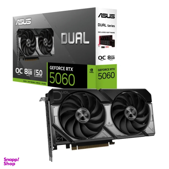 کارت گرافیک ایسوس مدل Dual RTX 5060 OC 8GB