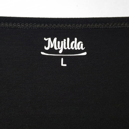 شورت زنانه ماییلدا مدل پنبه ای کد 4830 رنگ مشکی