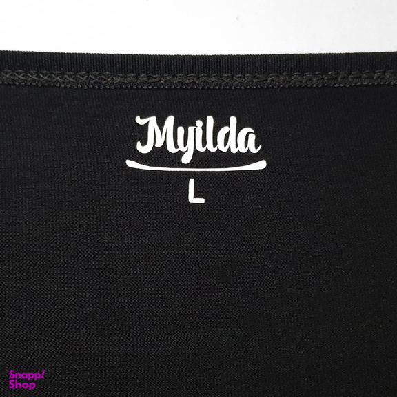 شورت زنانه ماییلدا مدل پنبه ای کد 4830 رنگ مشکی