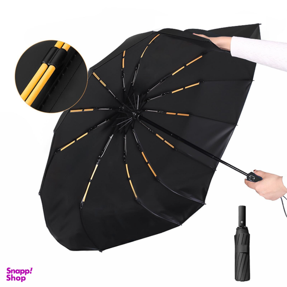 چتر اتومات 12 فنره فایبرگلاس مدل uv دار