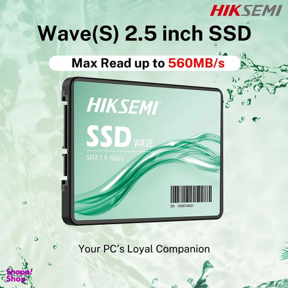 اس اس دی اینترنال هایک سمی مدل Wave S ظرفیت دو ترابایت
