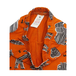 شلوارک راحتی پسرانه تی یو مدل 6368 رنگ نارنجی