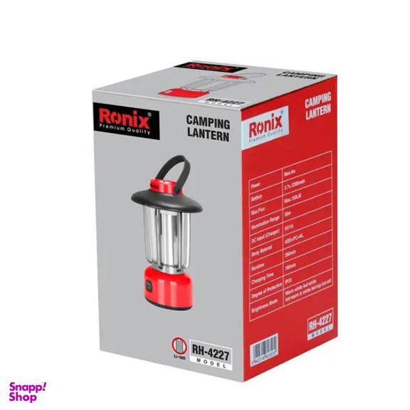 چراغ شارژی فانوسی رونیکس مدل RH-4227