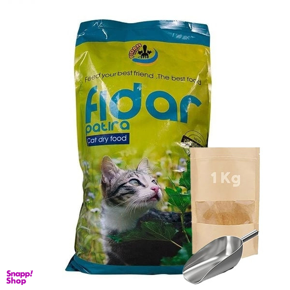 غذای خشک گربه فیدار پاتیرا مدل ادالت کت فود وزن 1 کیلوگرم