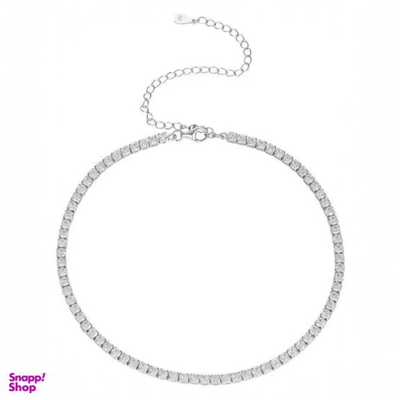 پابند نقره زنانه مدل تنیسی