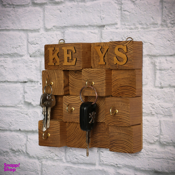 جاکلیدی چوبی طرح KEYS