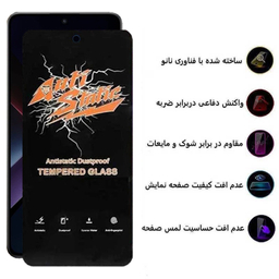 محافظ صفحه نمایش اپیکوی مدل Antistatic Dustproof مناسب برای گوشی موبایل شیائومی Poco X7 Pro / X6 Pro / Redmi Note 14 / Turbo 4