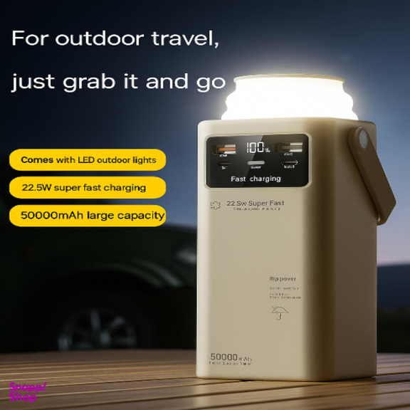 پاوربانک ایکس هنز مدل PB501 ظرفیت 50000 میلی‌ آمپر‌ ساعت