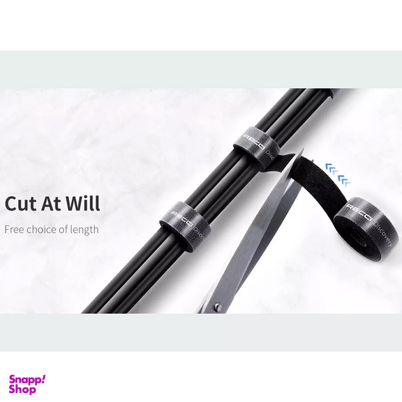 بند چسبی کابل رسی مدل RCS-S03 Velcro cable ties طول 1 متر