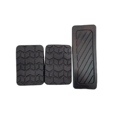 لاستیک پدال ترمز و کلاچ خودرو قطعه سازان کبیر مدل PEDAL-TIBA-922 مناسب برای تیبا بسته 3 عددی