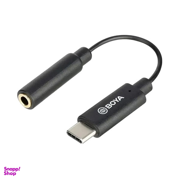 کابل تبدیل Jack 3.5mm Female به Type-C بویا مدل BY-K4