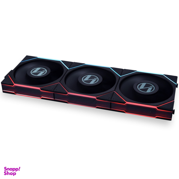 فن کیس لیان لی مدل UNI FAN TL LCD 120 3×1 REVERSE BLACK