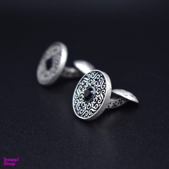 دکمه سردست نقره مردانه کد CSA01