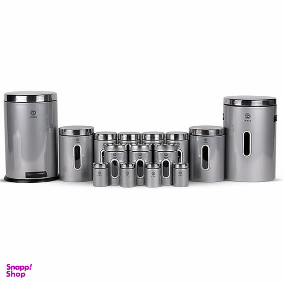 سرویس آشپزخانه 15 پارچه اورانوس مدل Cylinder