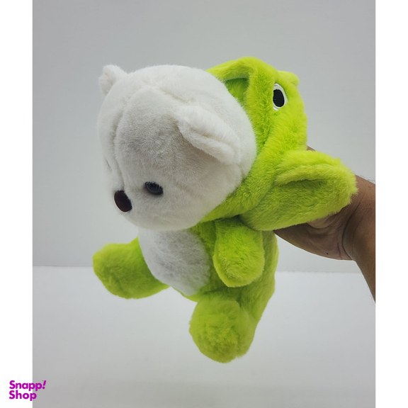 عروسک ناب سل مدل خرس فضایی کلاه دار پولیشی ارتفاع 25 سانتی متر