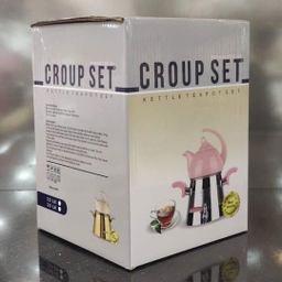 ست کتری و قوری کروپ ست مدل دنیز استیل کد 303