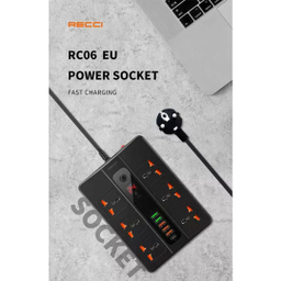 چند راهی برق 2500 وات رسی مدل RC07