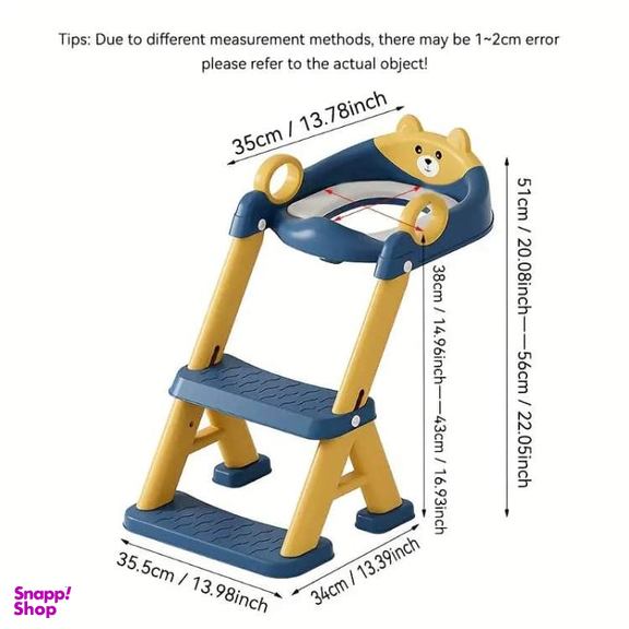 تبدیل توالت فرنگی پله دار کودک مدل خرس مهربان