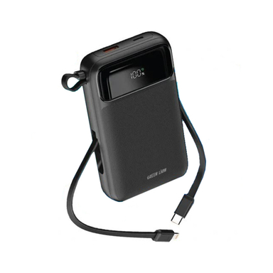 پاوربانک مغناطیسی گرین لاین مدل Luzern MagSafe ظرفیت 10000 میلی‌ آمپر ساعت